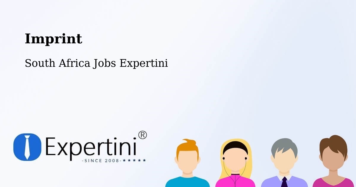 Imprint – Roodepoort - South Africa Jobs Expertini